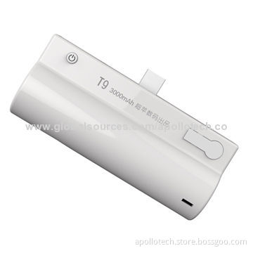 Mobile Phone Chargers, Universal Tail Plug Power Banks with Standing Function with 2,000mAh capacity